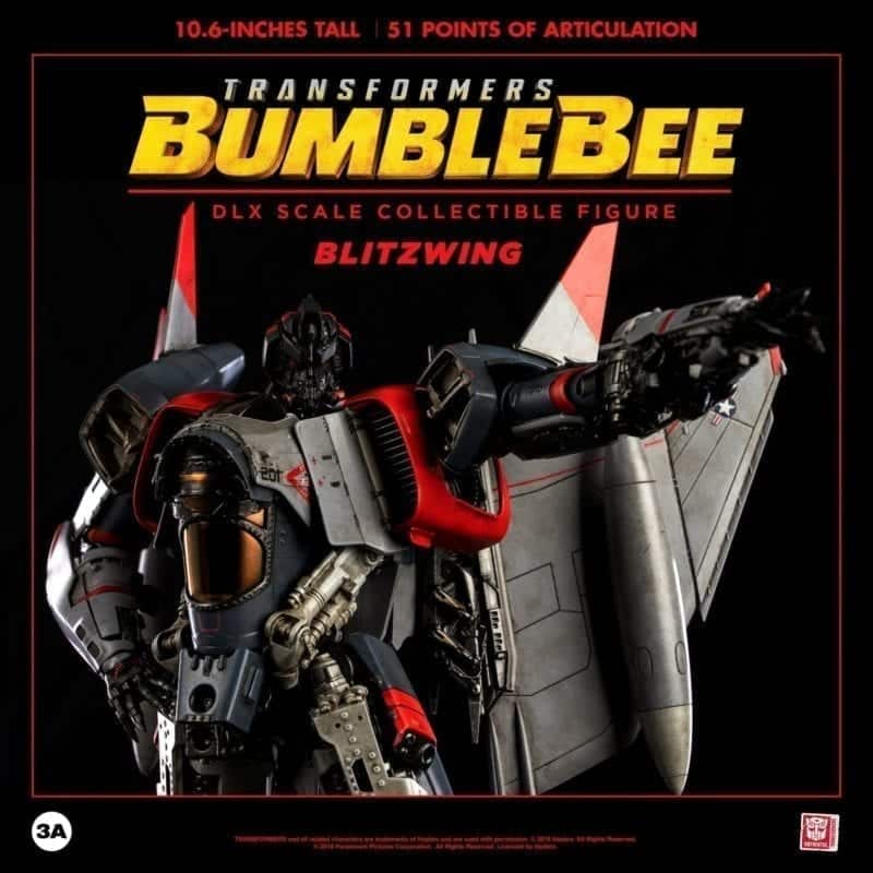 3A - Transformers Blitzwing - DLX Collectible Series