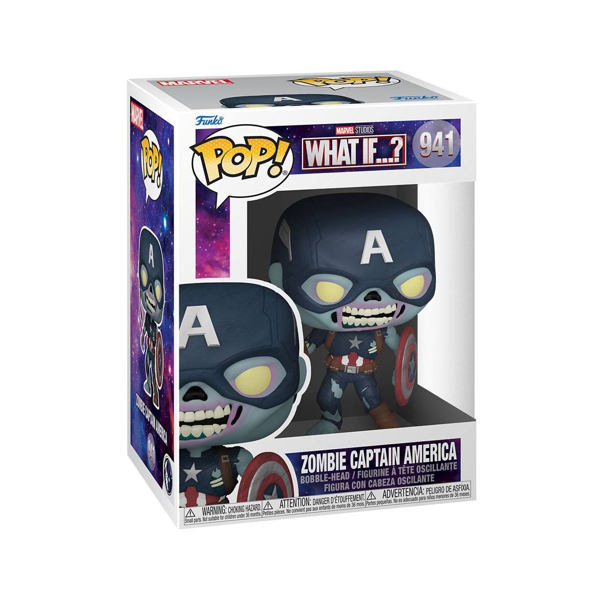 Funko POP! Marvel Studio: WHAT IF...? Zombie Captain America