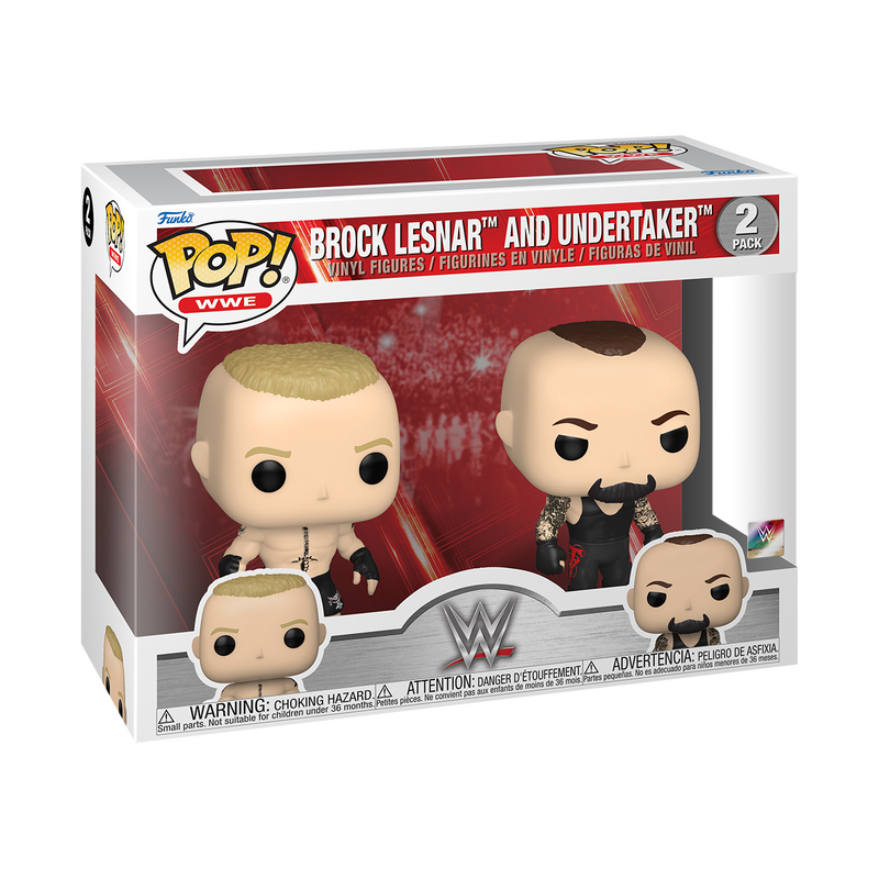 Funko POP! WWE: Brock Lesnar and Undertaker 2-Pack