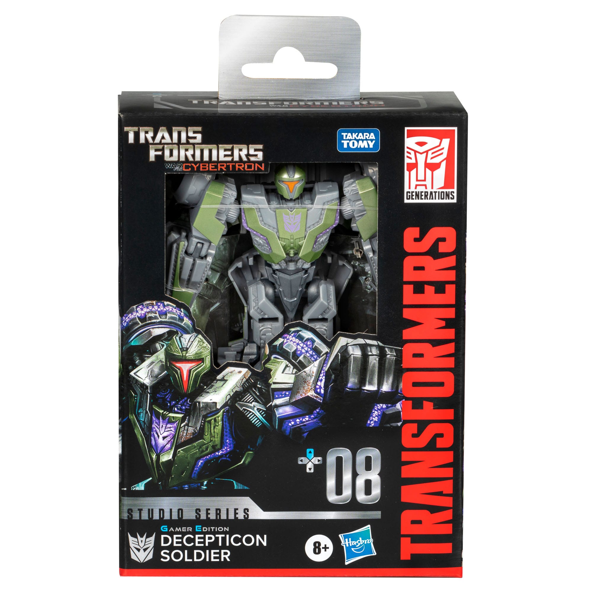 Transformers: War for Cybertron - Studio Series +08 Decepticon Soldier GAMER EDITION