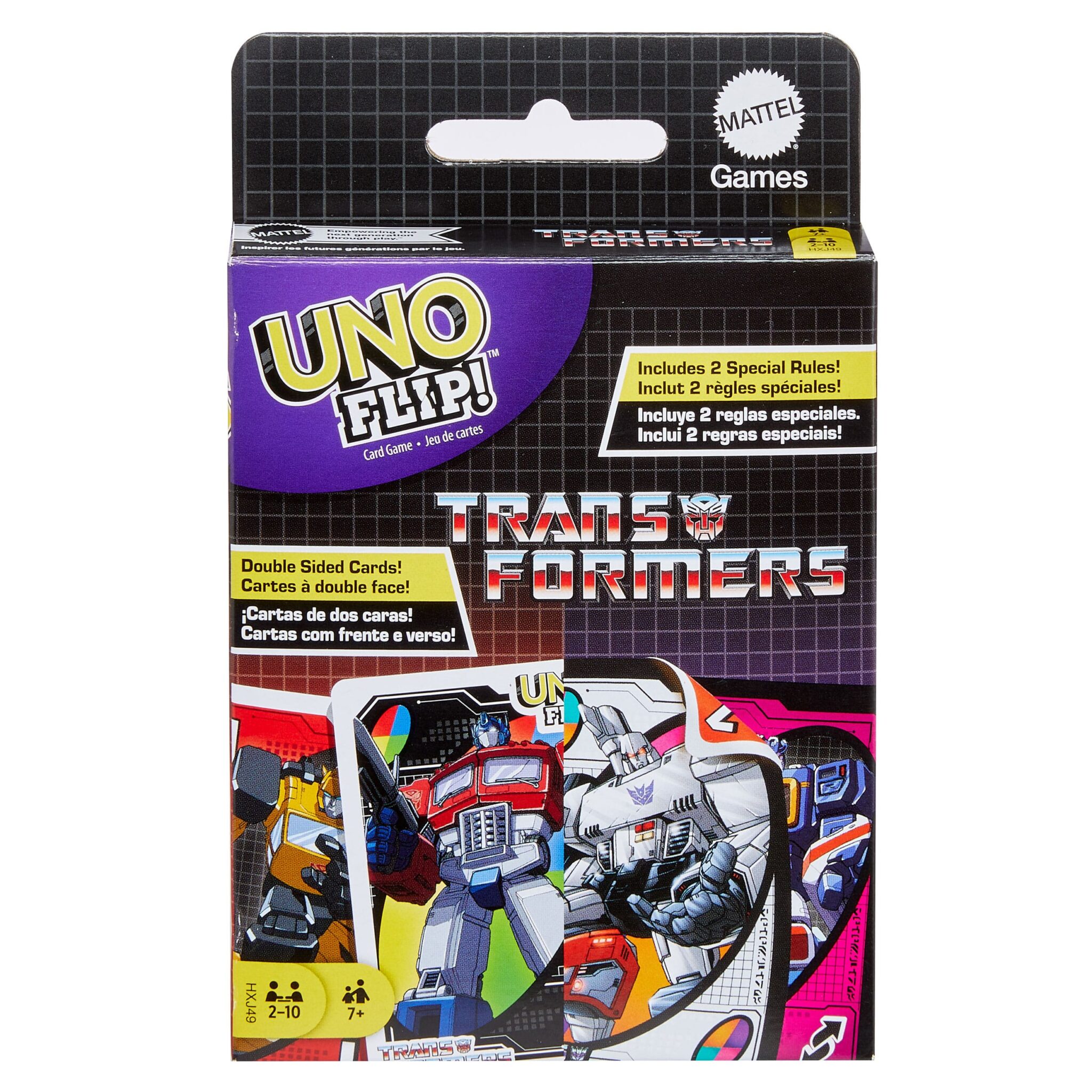 Transformers - UNO Flip! Card Game