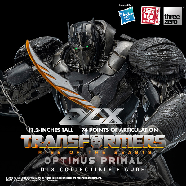 ThreeZero - Transformers: Rise of the Beasts DLX Optimus Primal