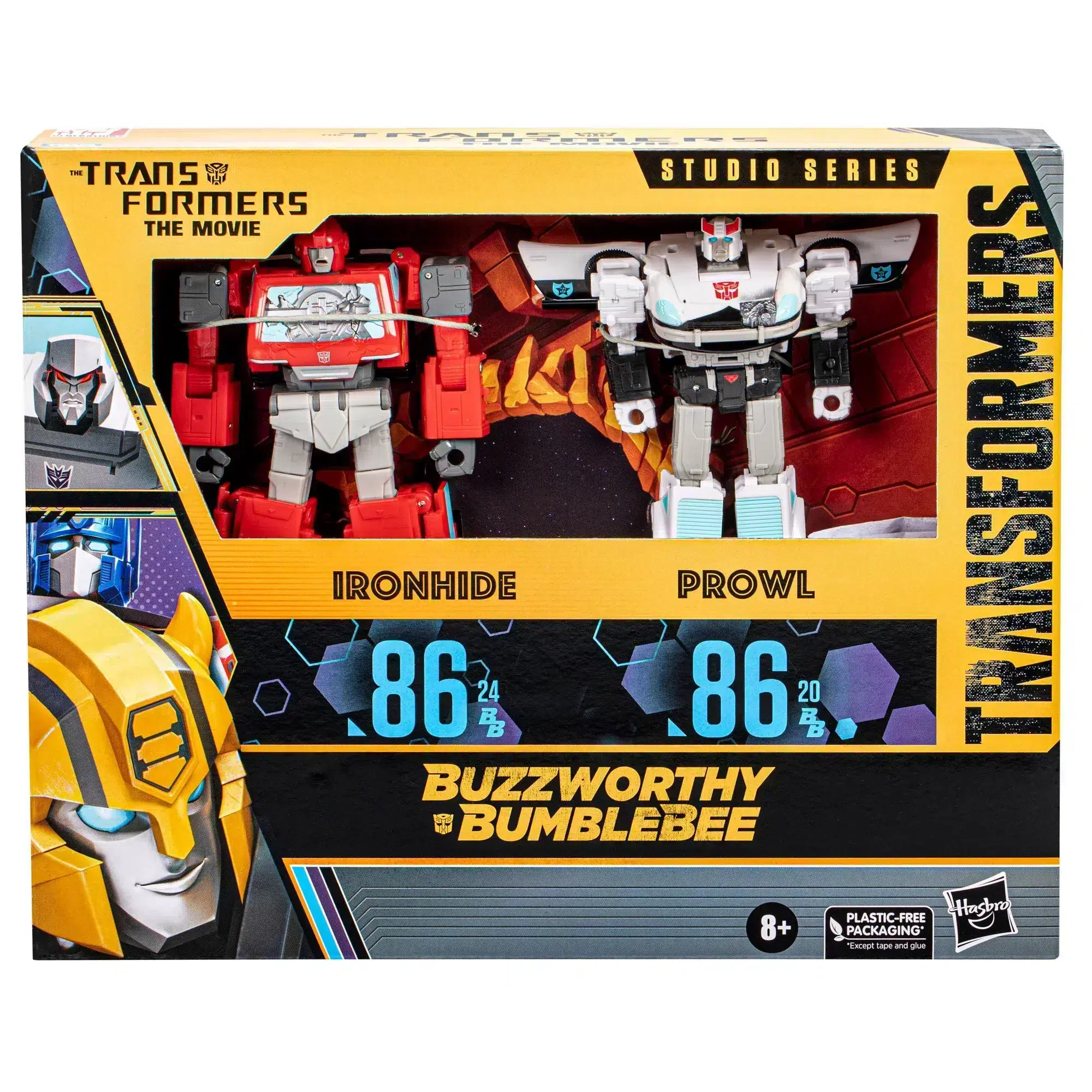 Transformers: Bumblebee Buzzworthy - Studio Series - 86-24BB Ironhide & 86-20BB Prowl