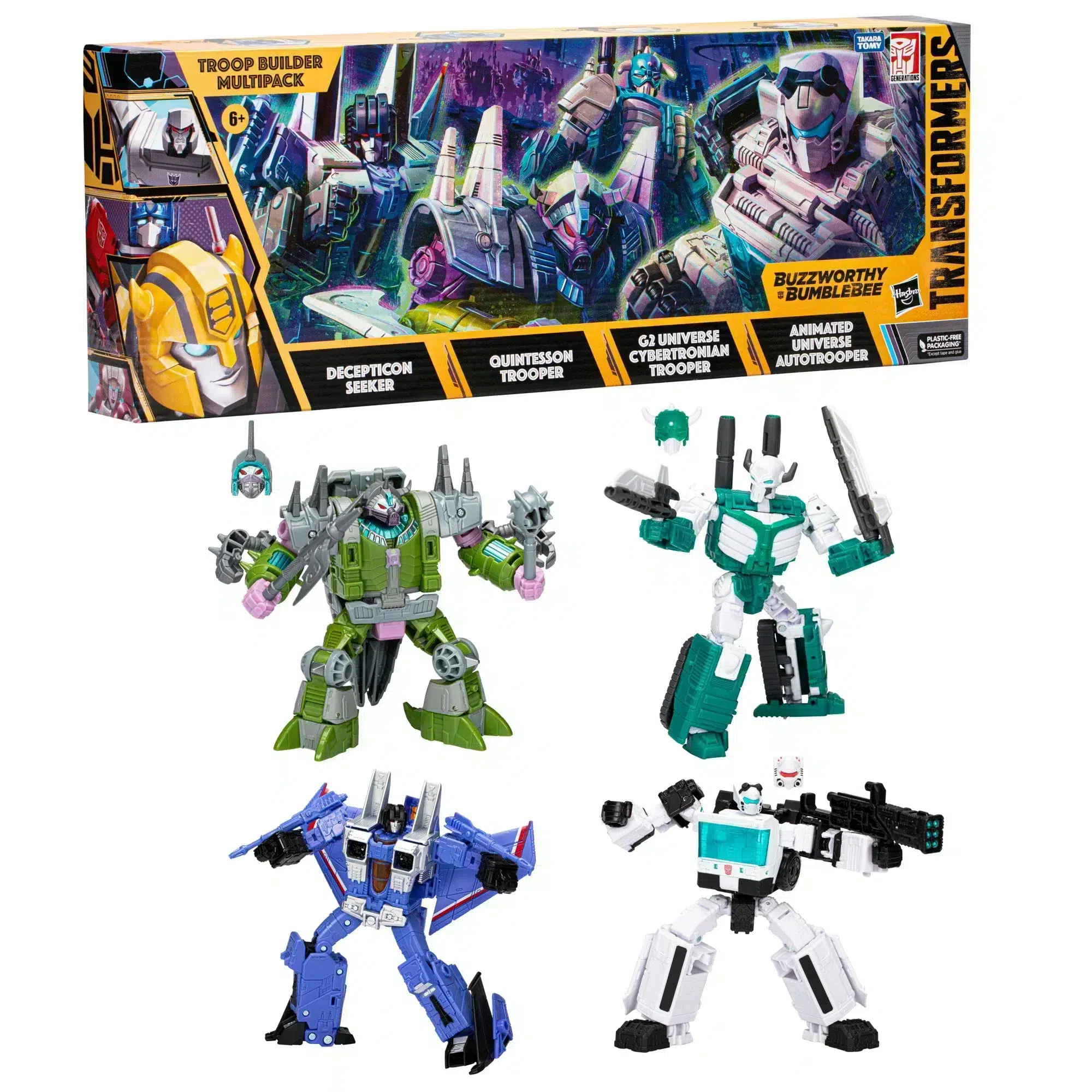 Transformers: Bumblebee Buzzworthy - Troop Builder Multipack