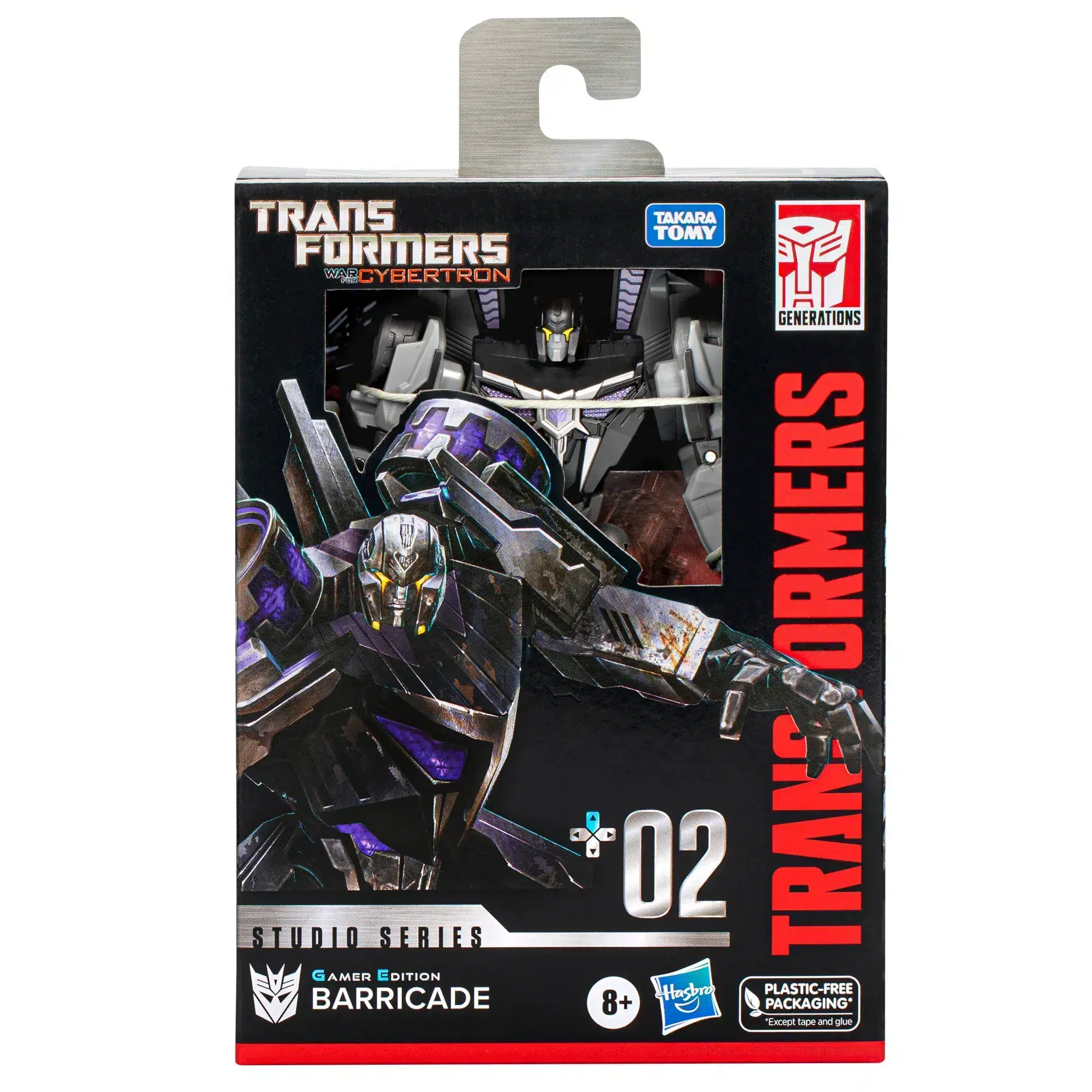 Transformers: War for Cybertron - Studio Series +02 Barricade GAMER EDITION