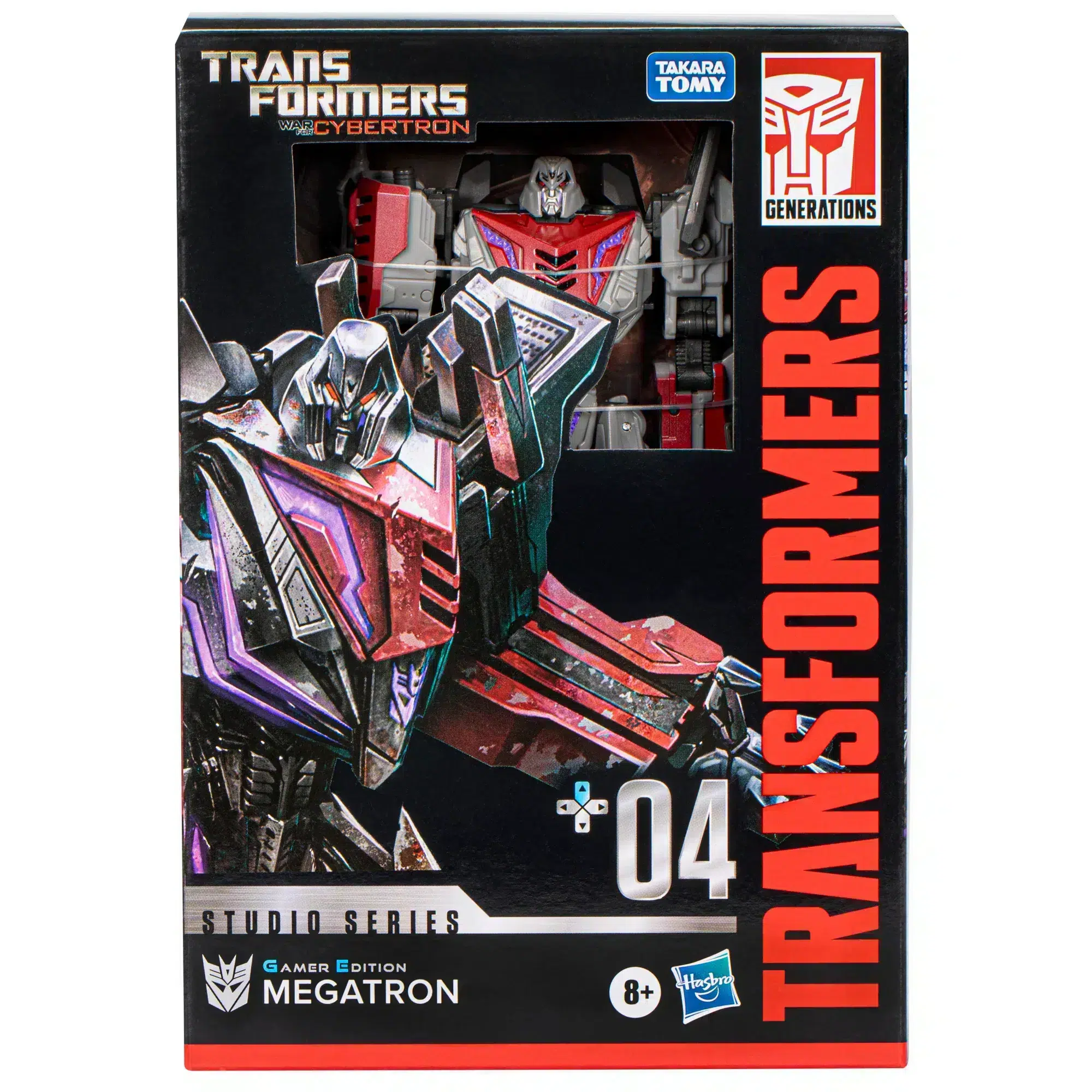 Transformers: War for Cybertron - Studio Series +04 Megatron GAMER EDITION