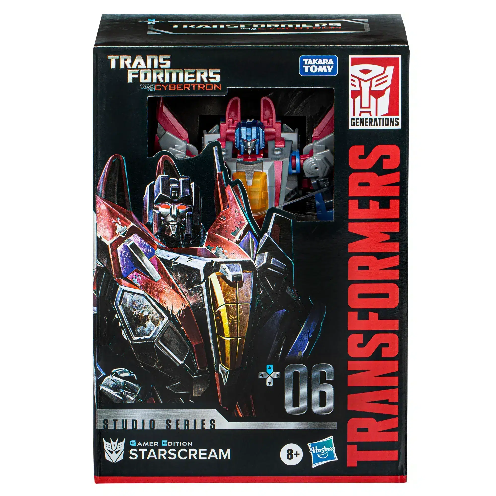 Transformers: War for Cybertron - Studio Series +06 Starscream GAMER EDITION
